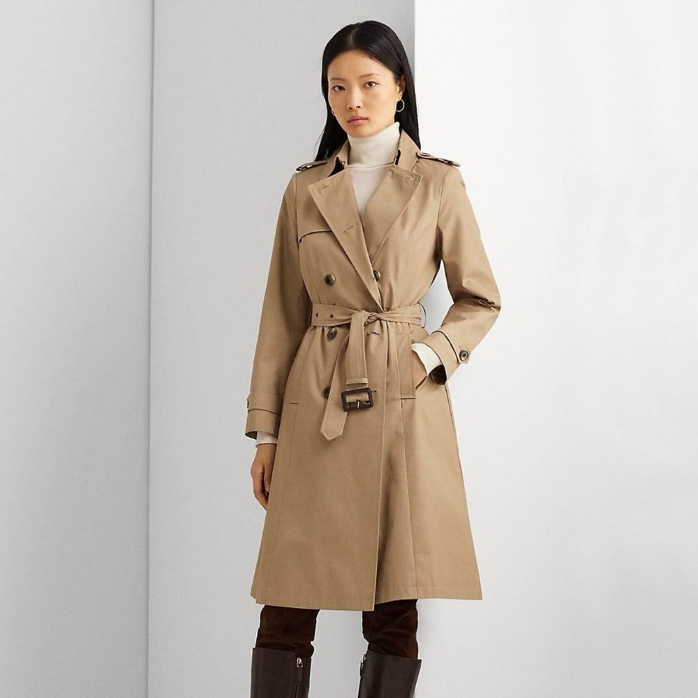 Ralph Lauren Double Breasted Trench Coat